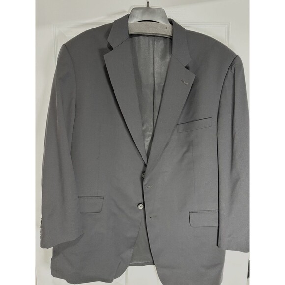 Burberry London Nice Elegant Blazer Jacket Mens Regular Wool Coat Black 46 R - Picture 2 of 7